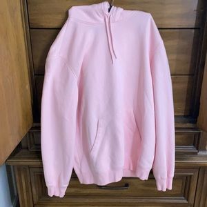 Pink H&M men’s hoodie
